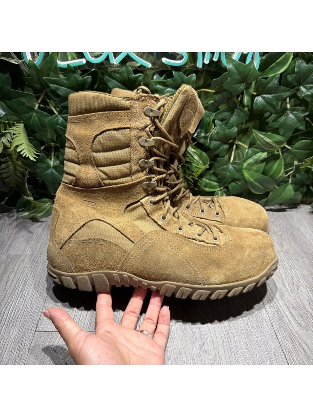 Belleville 533ST Steel Toe Combat Boots Vibram Sole Men’s 11.5 R USA Made